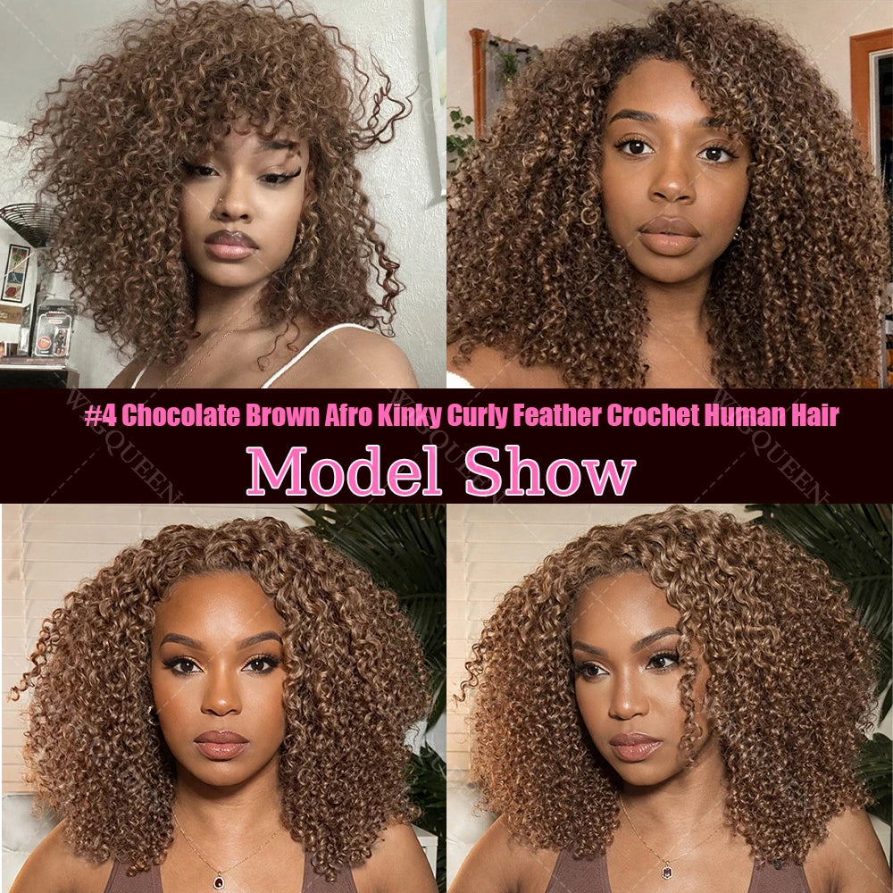 Small Spirals Crochet Hair Extensions For Braid — Honey Blonde | KIMLUD