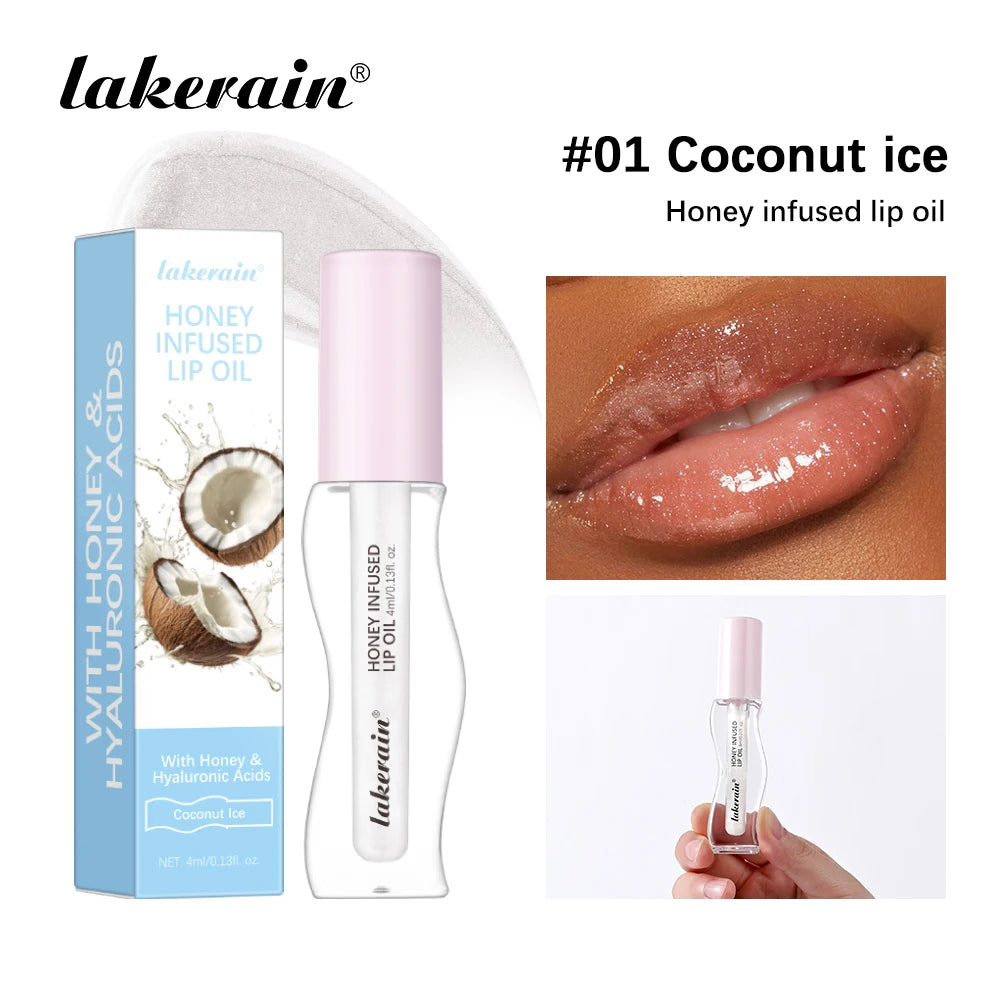 Sculpted Crystal Lip Oil Strawberry Tint — Strawberry Pink | KIMLUD