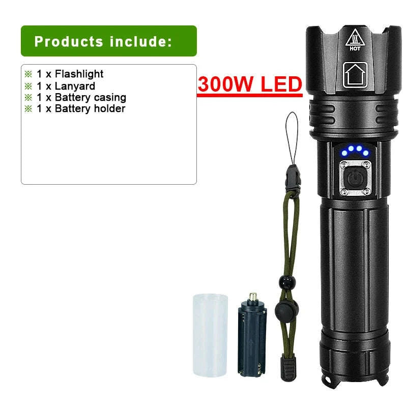 most-powerful-led-flashlight-usb-rechargeable-torch-light-high-power-flashlight-tactical-lantern-long-shot-hand-lamp-for-campingkimludkimlud-35562325