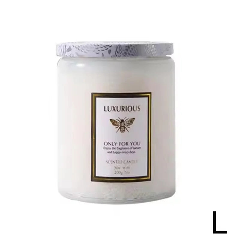 KIMLUD, one Fragrant Candle Cans Room Decoration Soy Wax Smokeless Aroma Low Temperature Romantic Oil Fragrance Velas Birthday Candles, KIMLUD Womens Clothes