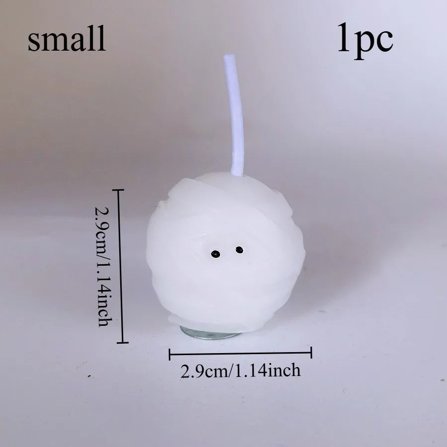 KIMLUD, 1pc Halloween Mummy Candle Handmade Scented Candle for Halloween Decoration, Holiday Party and Home Decoration, Halloween Gift, KIMLUD Womens Clothes