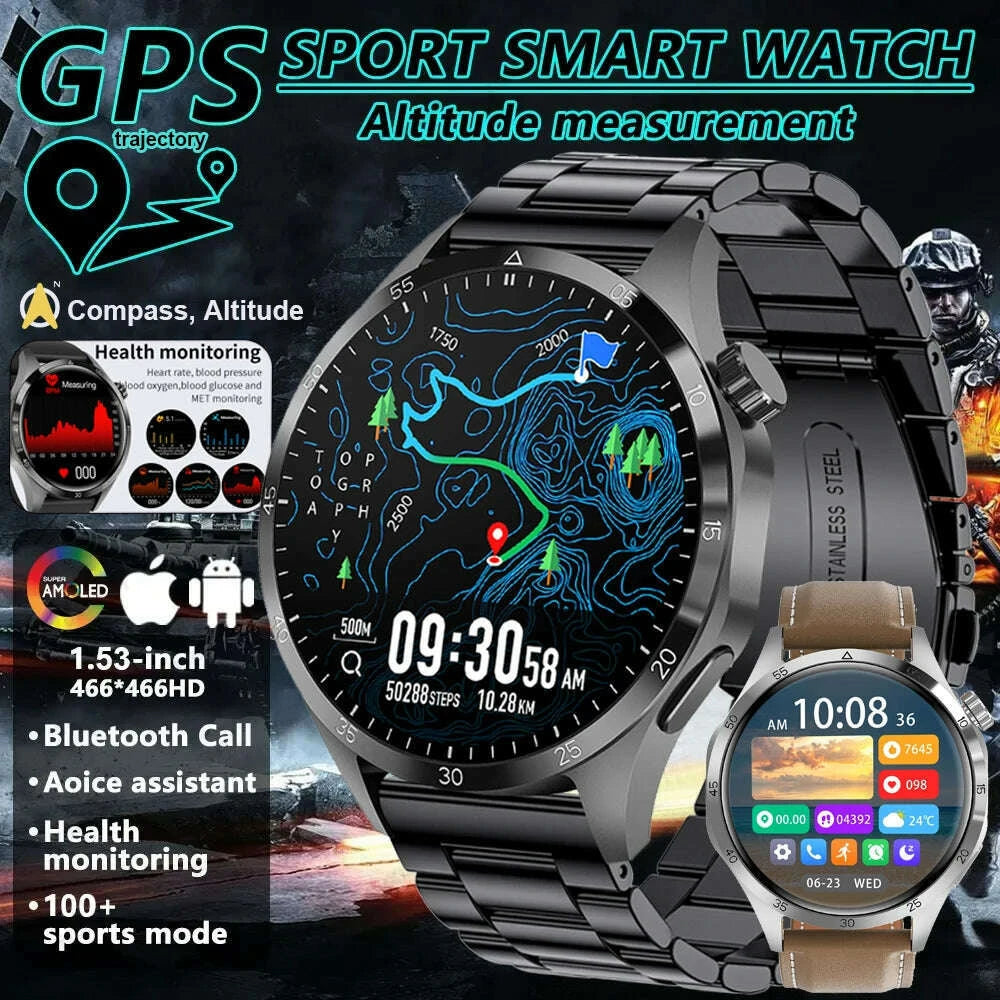 low-price-watch-4-pro-smart-watch-men-amoled-screen-compass-gps-motion-trajectory-nfc-heart-rate-bt-calls-smartwatch-waterproofkimlud-womens-fashion-34607094