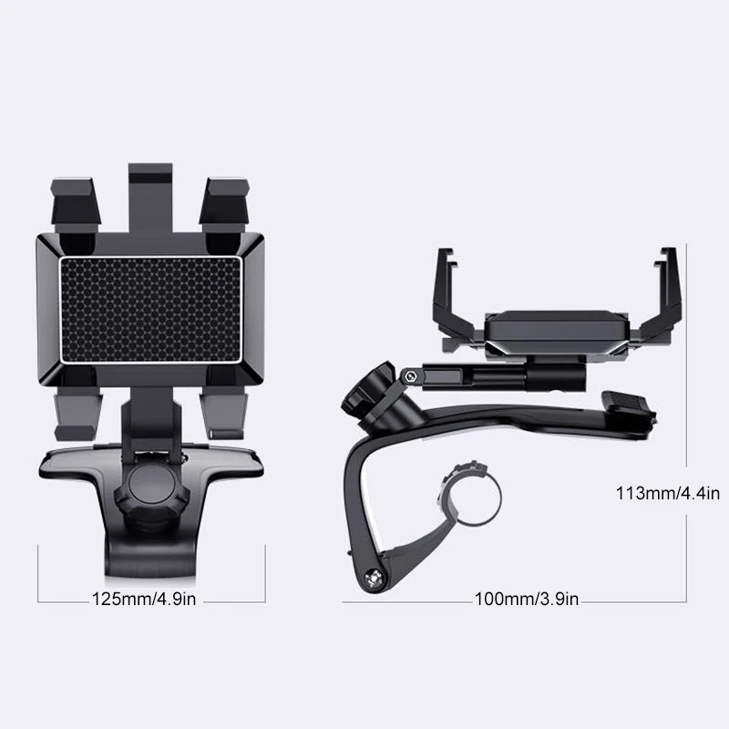 Multi-Functional Universal Car Mobile Phone Holder Easy Clip Mount Stand Panel Dashboard GPS Navigation Bracket Holder For Phone