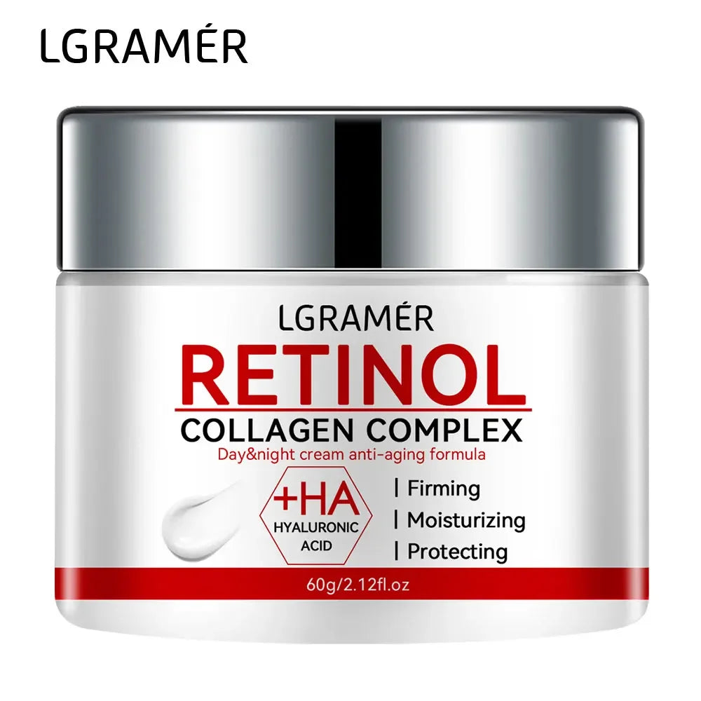 Retinol Lifting Firming Cream Collagen Brightening — White | KIMLUD