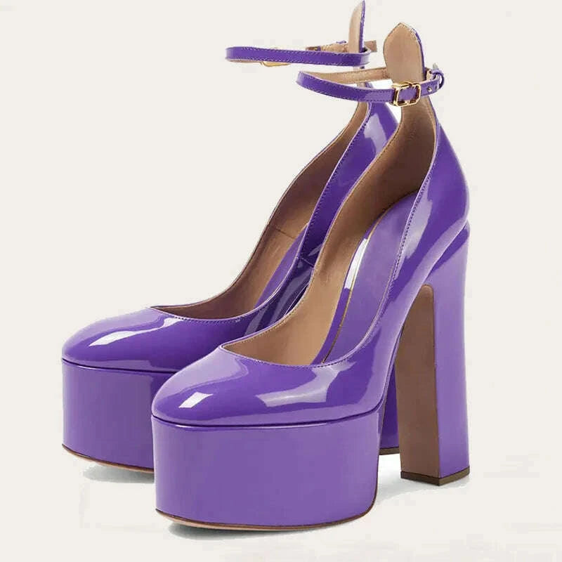 women-new-european-and-american-style-super-high-heels-patent-leather-round-toe-thick-sole-large-size-thick-heel-shoeskimlud-womens-fashion-34621940