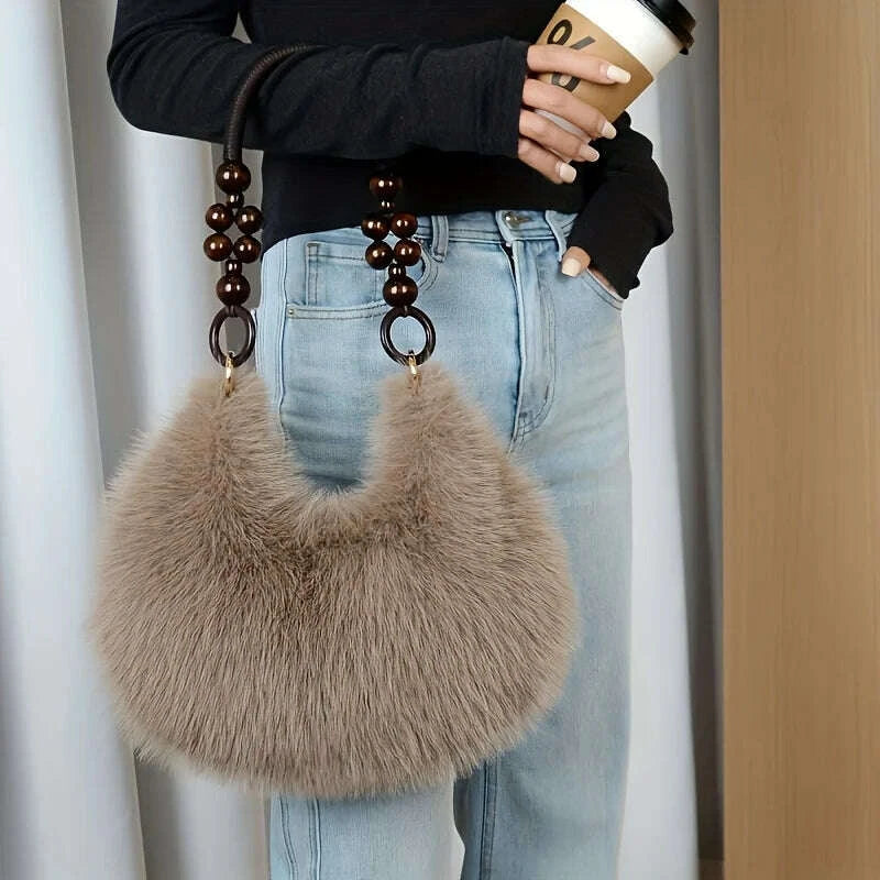 womens-faux-handbag-plush-faux-tote-purse-with-bead-accented-strap-zipper-closure-elegant-handbags-shoulder-bags-for-everydaykimludkimlud-35557042