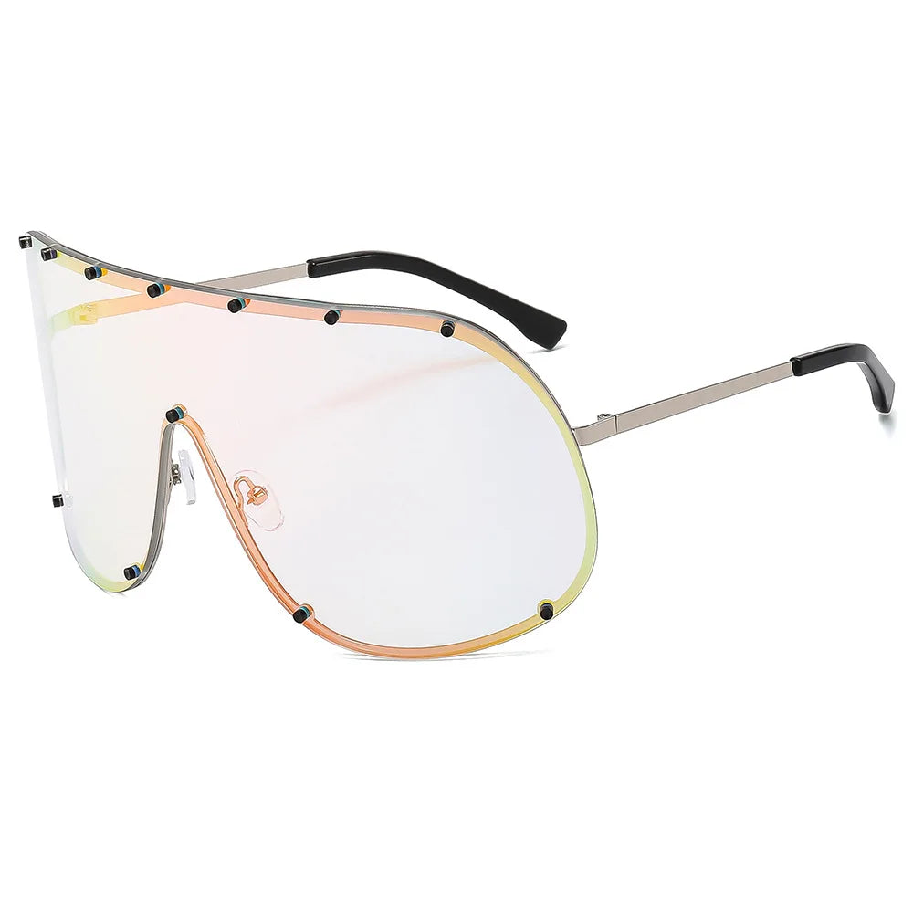 Polarized Sunglasses Alloy Frame Windproof — Sand | KIMLUD