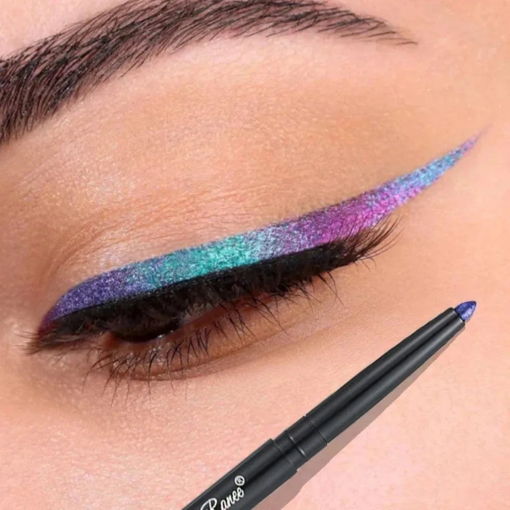 Eyeliner Pencil – Glitter Aurora Multi Chrome – Green Purple | KIMLUD