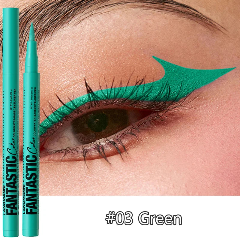 Liquid Eyeliner – Waterproof – Liquid – White | KIMLUD