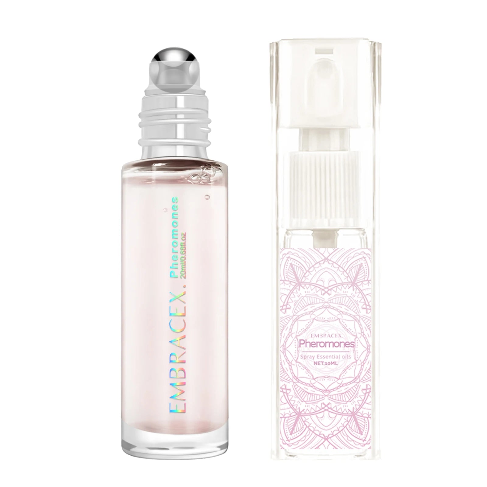 Glass Roller Pheromone Perfume For Face — Clear | KIMLUD