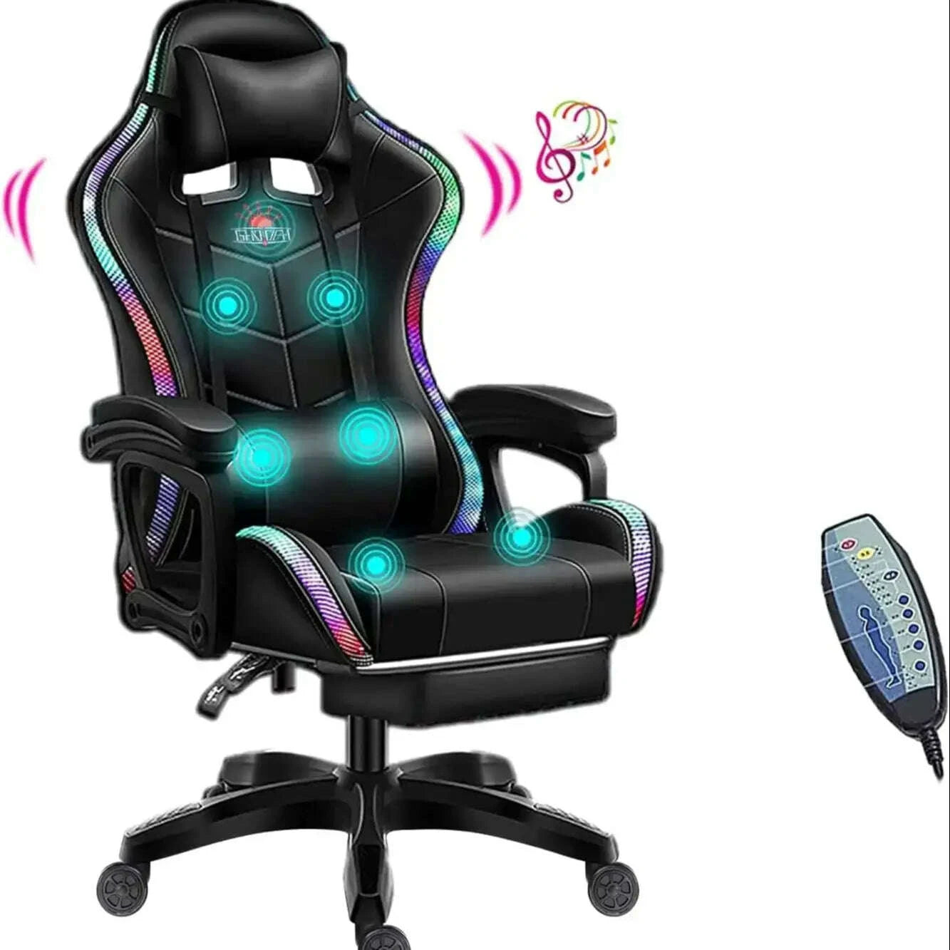 gaming-chair-with-speakers-video-game-chair-pu-leather-recliner-computer-chair-swivel-e-sports-chair-with-armrestkimludkimlud-35574597
