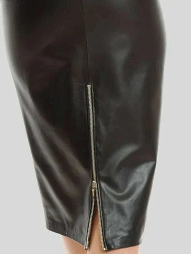 high-waist-stretch-pu-mid-skirts-women-four-zip-matte-leather-knee-length-skirts-ladies-back-hem-split-pencil-skirts-custom-newkimludkimlud-35575297