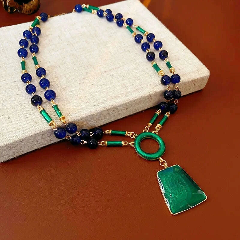 three-pieces-vintage-drop-oil-jewelry-set-silver-needle-bamboo-knot-tassel-earrings-light-luxury-exaggerated-necklace-sets-women-kimlud-kimlud-33913719