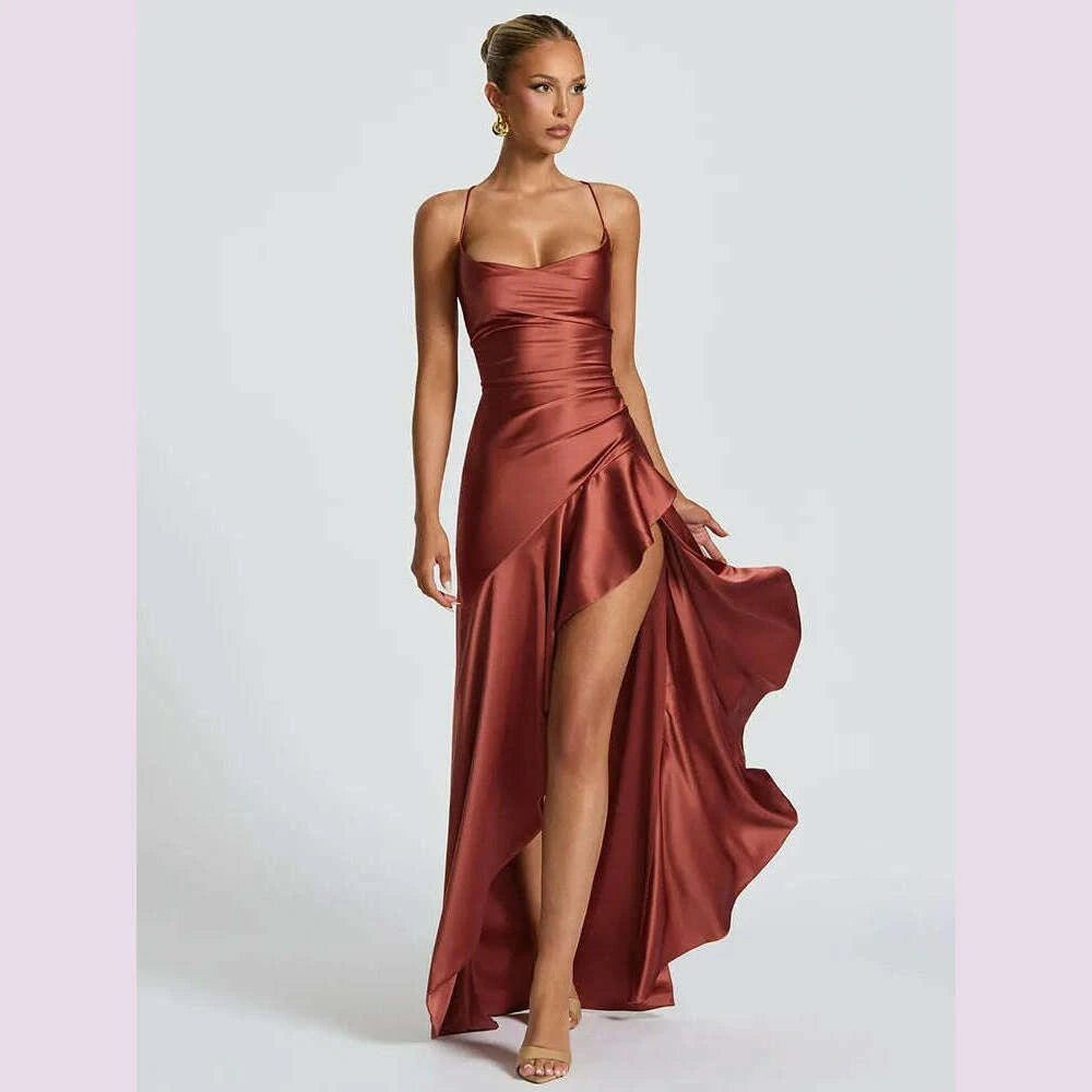princess polly baby blue dress Burgundy off-shoulder corset dress main image 0