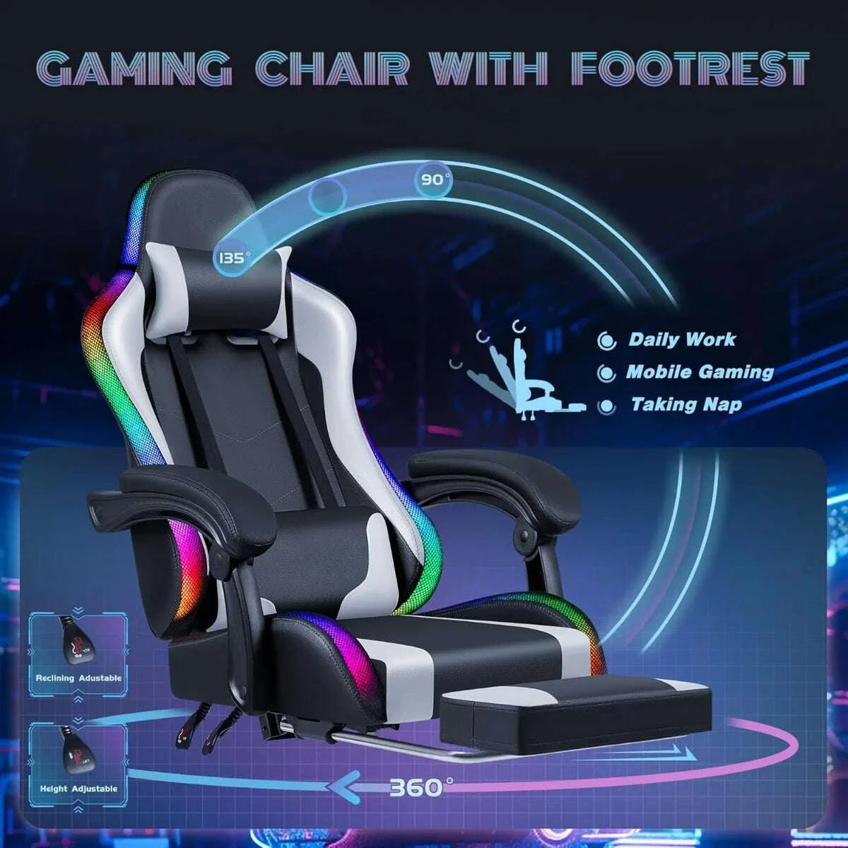 furmax-gaming-chair-with-rgb-led-lights-massage-lumbar-support-footrest-reclining-high-back-computer-gamer-chair-whitekimludkimlud-35574286