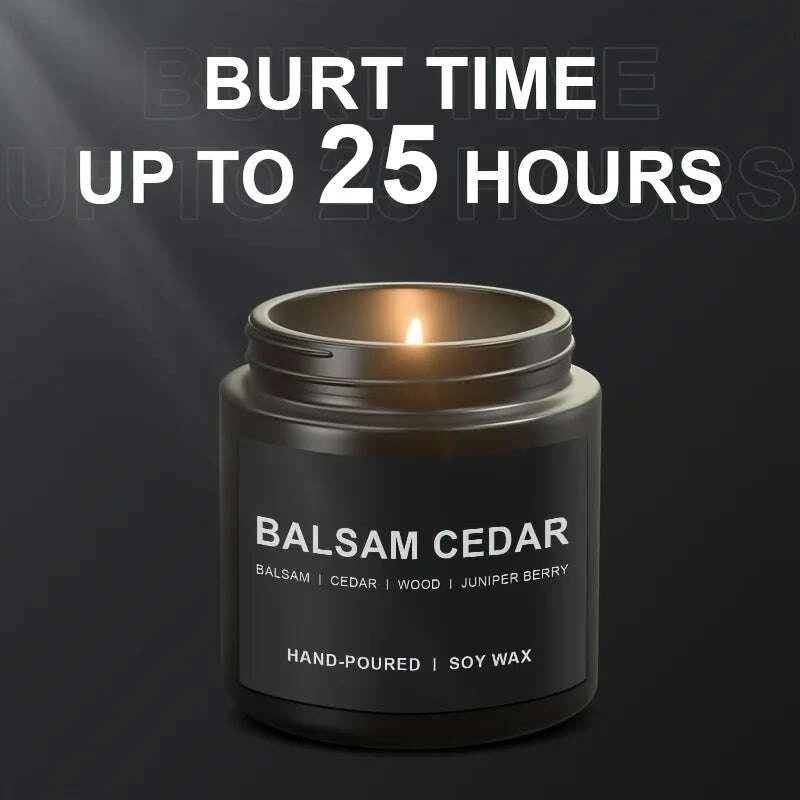 KIMLUD, For Men's aromatherapy candles, men's candle set, home aromatherapy candles, men's gifts, 1 or 4-piece set of men's candles, Bal, KIMLUD Womens Clothes