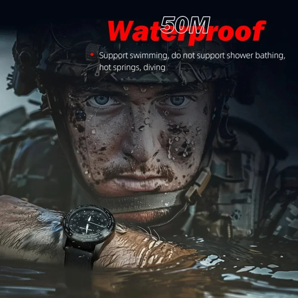 NORTH EDGE Watches for Men MACH 2024 New Desgin Solar Powered Watch Dual Time Zone Waterproof TPR Nylon Strap Pilot Mens Watch