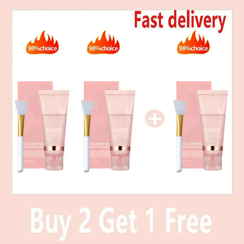 korean-collagen-wrapping-peel-off-facial-mask-elasticity-hydration-reduces-sagging-dullness-hydrolyzed-collagen-skin-carekimlud-womens-fashion-34599016