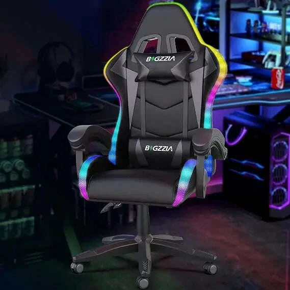 gaming-chair-with-rgb-led-lights-high-back-ergonomic-computer-gamer-chair-with-headrest-and-lumbar-support-racing-stylkimludkimlud-35574682