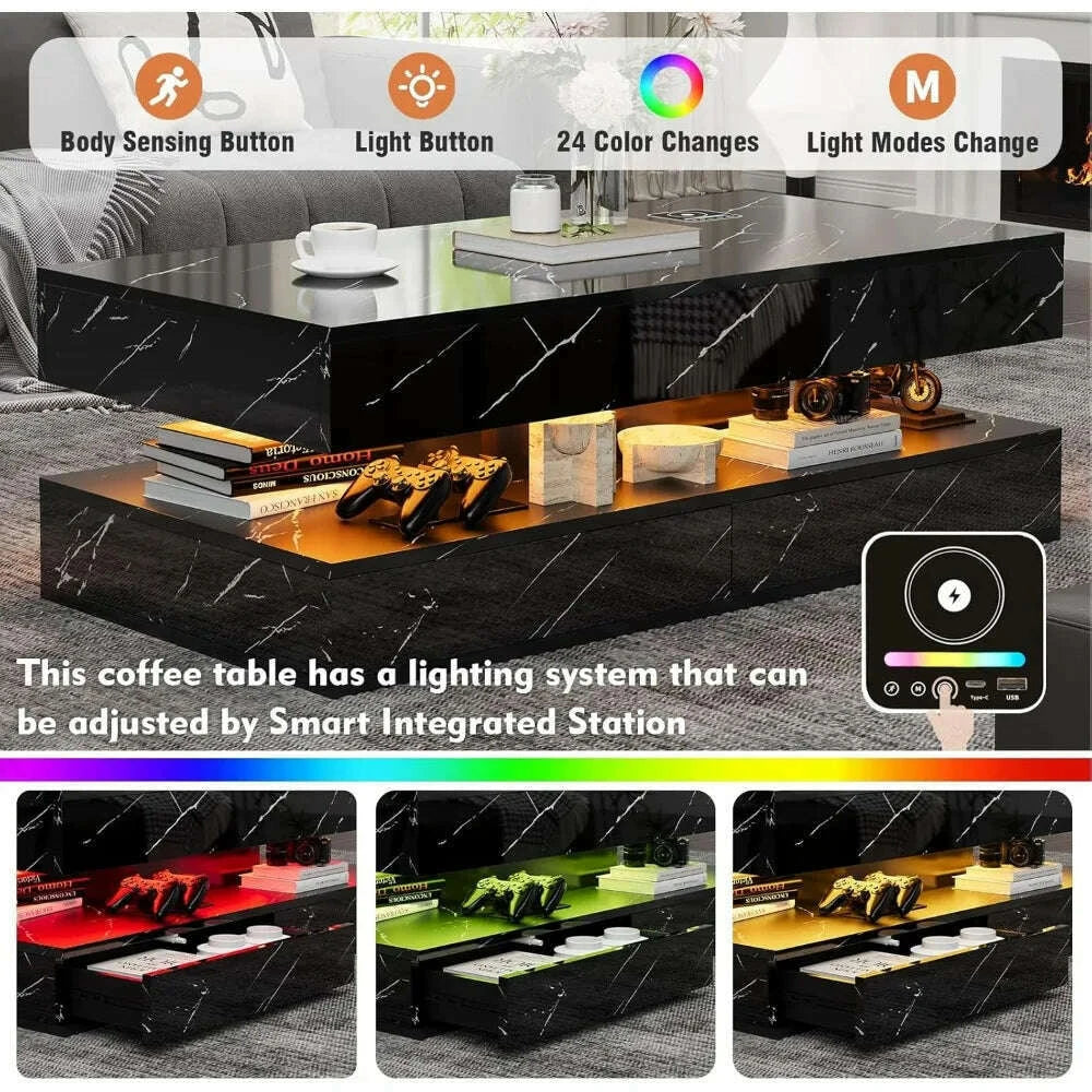 47-modern-led-coffee-table-with-2-drawers-high-glossy-double-layer-center-table-with-wireless-charging-and-built-in-bluetooth-kimlud-kimlud-33921028
