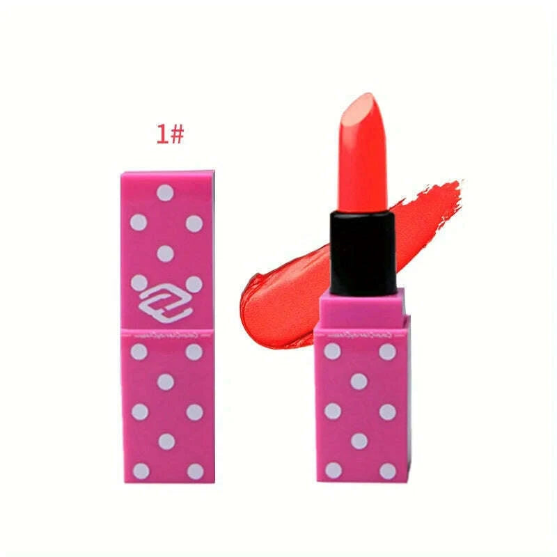 8-colors-super-cute-girls-lipstick-pink-polka-dots-design-long-lasting-non-fading-waterproof-velvet-lip-color-non-stick-cup-kimlud-kimlud-33913759