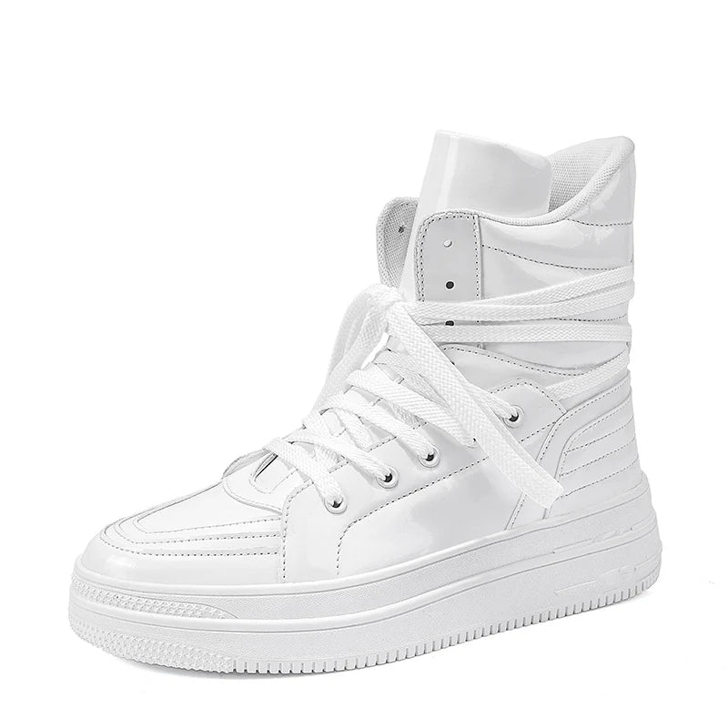 Men's High-Top Shoes – Height Increasing – Denim Boots | KIMLUD