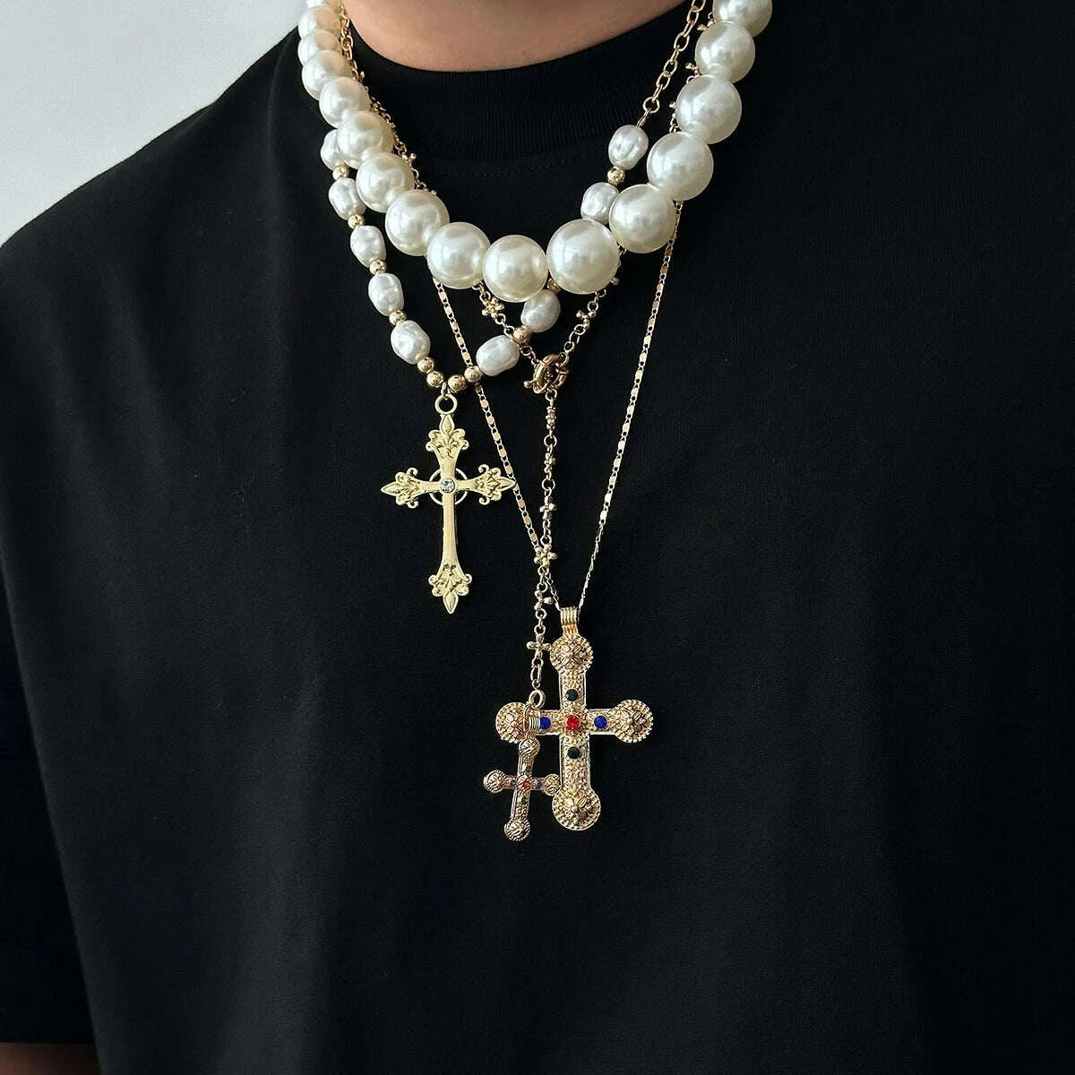 ingemark-3-styles-creative-big-imitation-pearl-beads-chain-necklace-for-men-hip-hop-jesus-cross-pendant-choker-male-jewelry-giftkimlud-womens-clothes-35081171