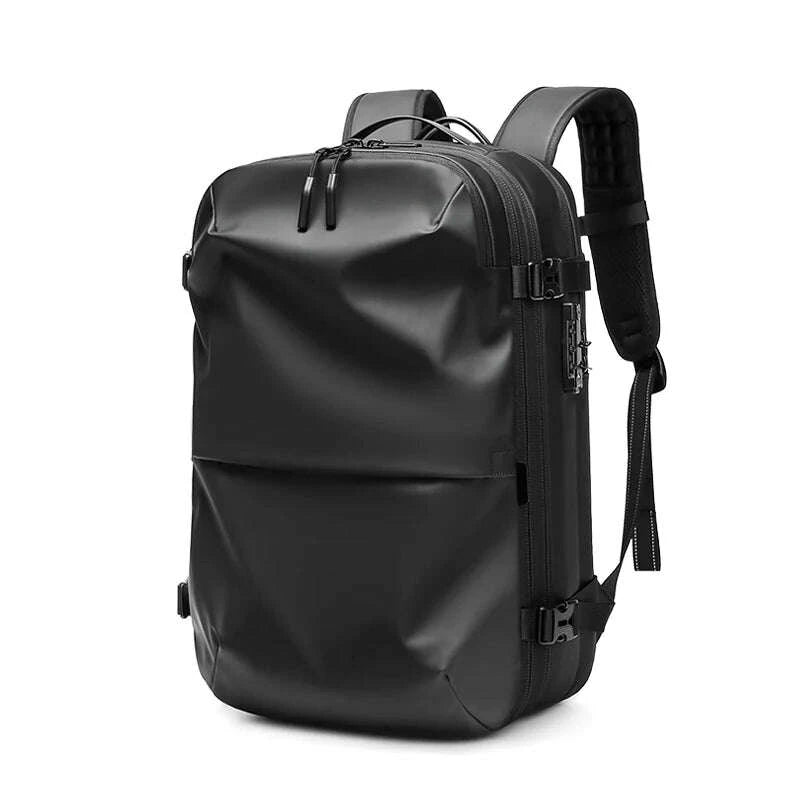 KIMLUD, Men Travel Backpack vacuum compression 17 inch Laptop Backpack Business Large Capacity school Backpack Expanded Hiking backpack, KIMLUD Womens Clothes