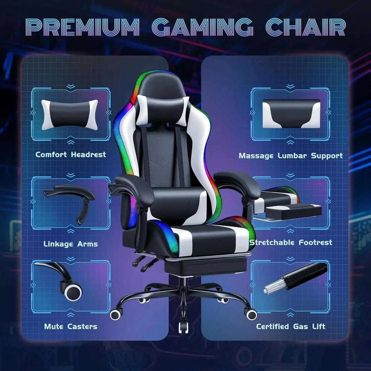 gaming-chair-with-rgb-led-lights-video-game-chair-with-footrest-and-massage-lumbar-support-high-back-reclining-customizedkimludkimlud-35574102