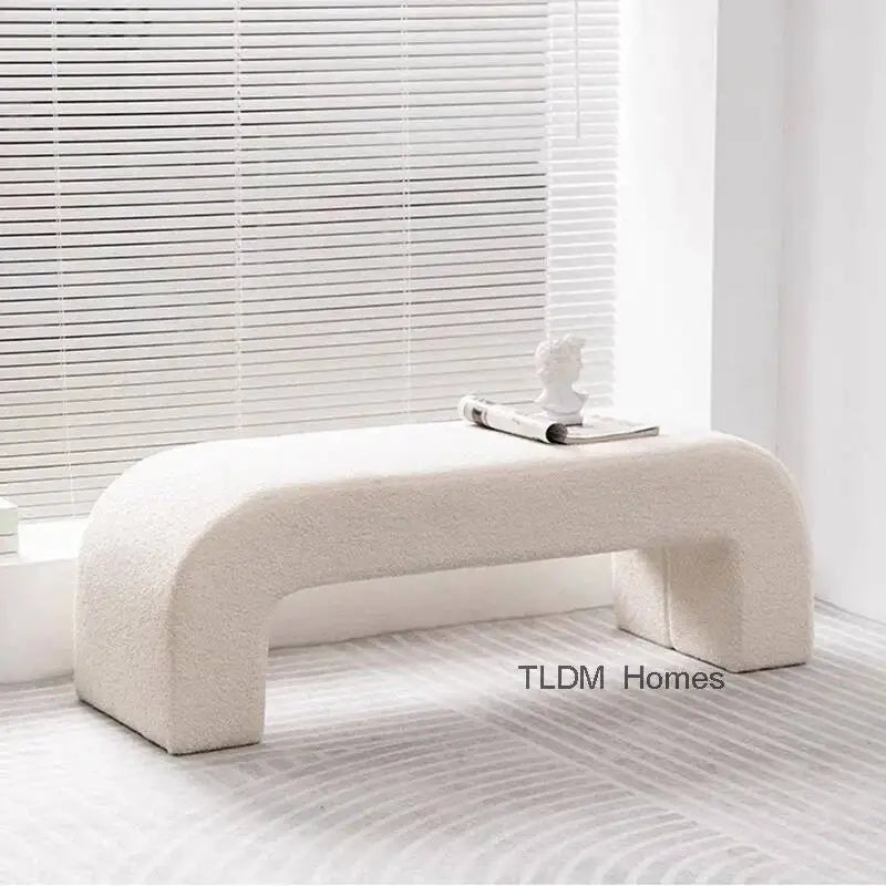 Modern Entrance Bedroom Desk Nordic Stool Luxury Living Room Shoes Guest Meuble Bench Design Furniture Decoration