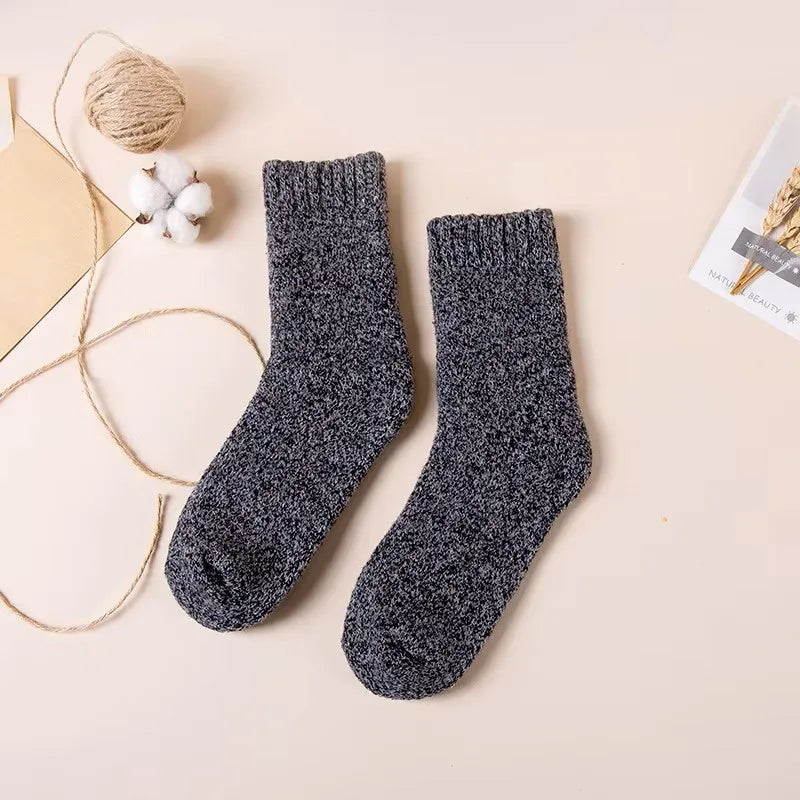 Polyester Spandex Socks Solid Color — Black | KIMLUD