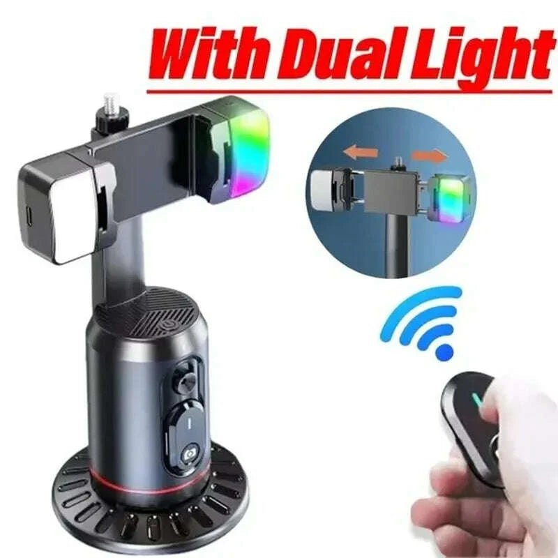 fangtuosi-360-rotation-follow-up-gimbal-stabilizer-monopod-desktop-tracking-gimbal-with-remote-for-phone-live-photographykimludkimlud-35571253