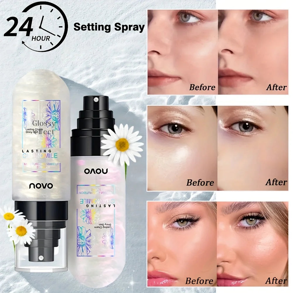Matte Finish Setting Spray Long-Lasting 12H Oil Control — Clear | KIMLUD
