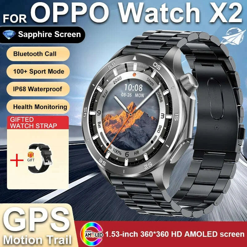 2025-new-oppo-wanch-x2-max-outdoor-sports-men-smartwatch-gps-motion-trajectory-compass-amoled-screen-ip67-waterproof-smart-watchkimlud-womens-fashion-34608907