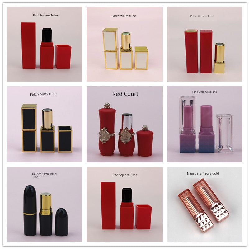 KIMLUD, Lipstick Empty Shell Homemade by Hand DIY Lipstick Tube Lipstick Shell 12.1mm Lipstick Mold Lipstick Material Promotion, KIMLUD Womens Clothes