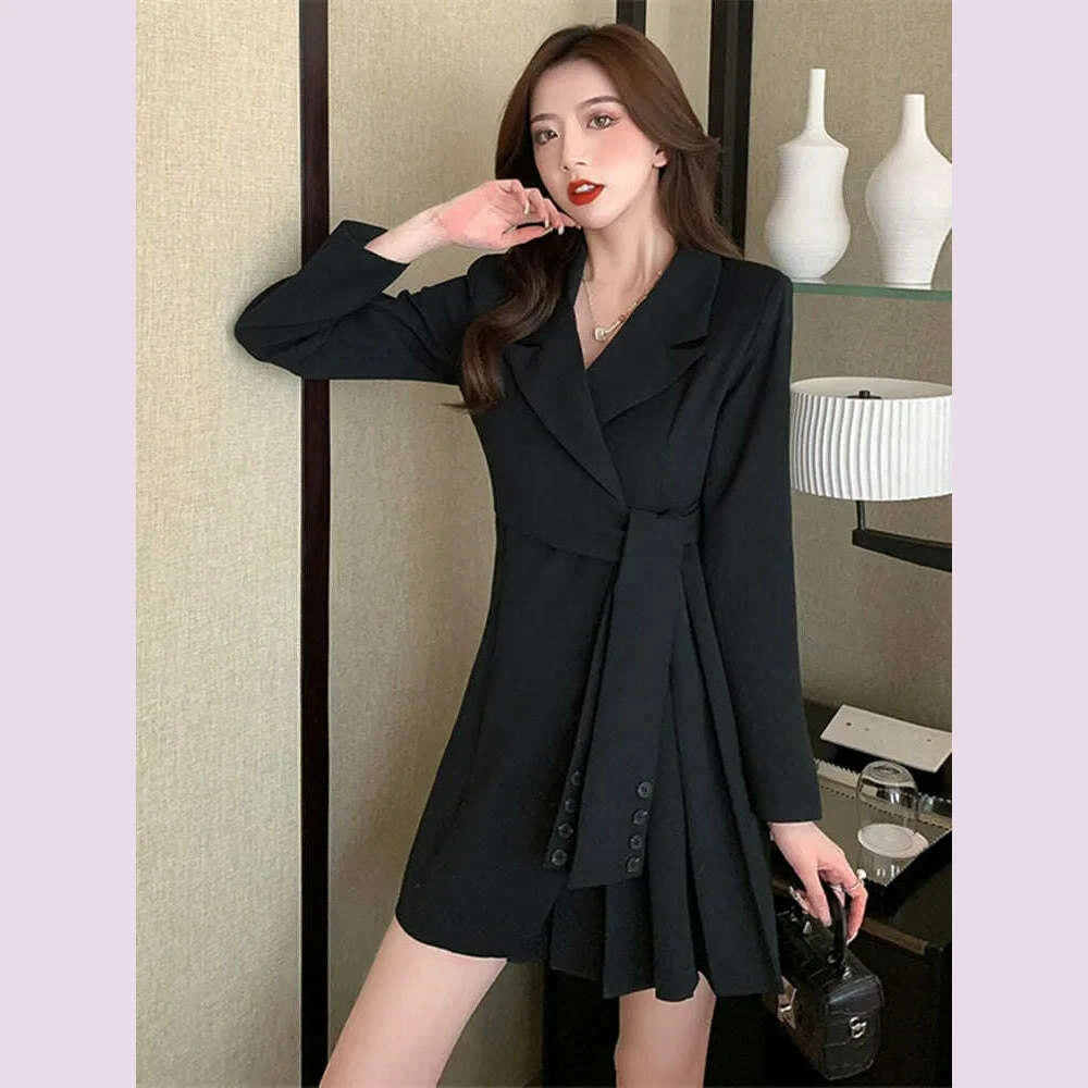 2022-autumn-office-sashes-bandage-waist-tie-blazer-dress-women-long-sleeve-notched-collar-pleated-irregular-mini-vestidos-kimlud-kimlud-33915569