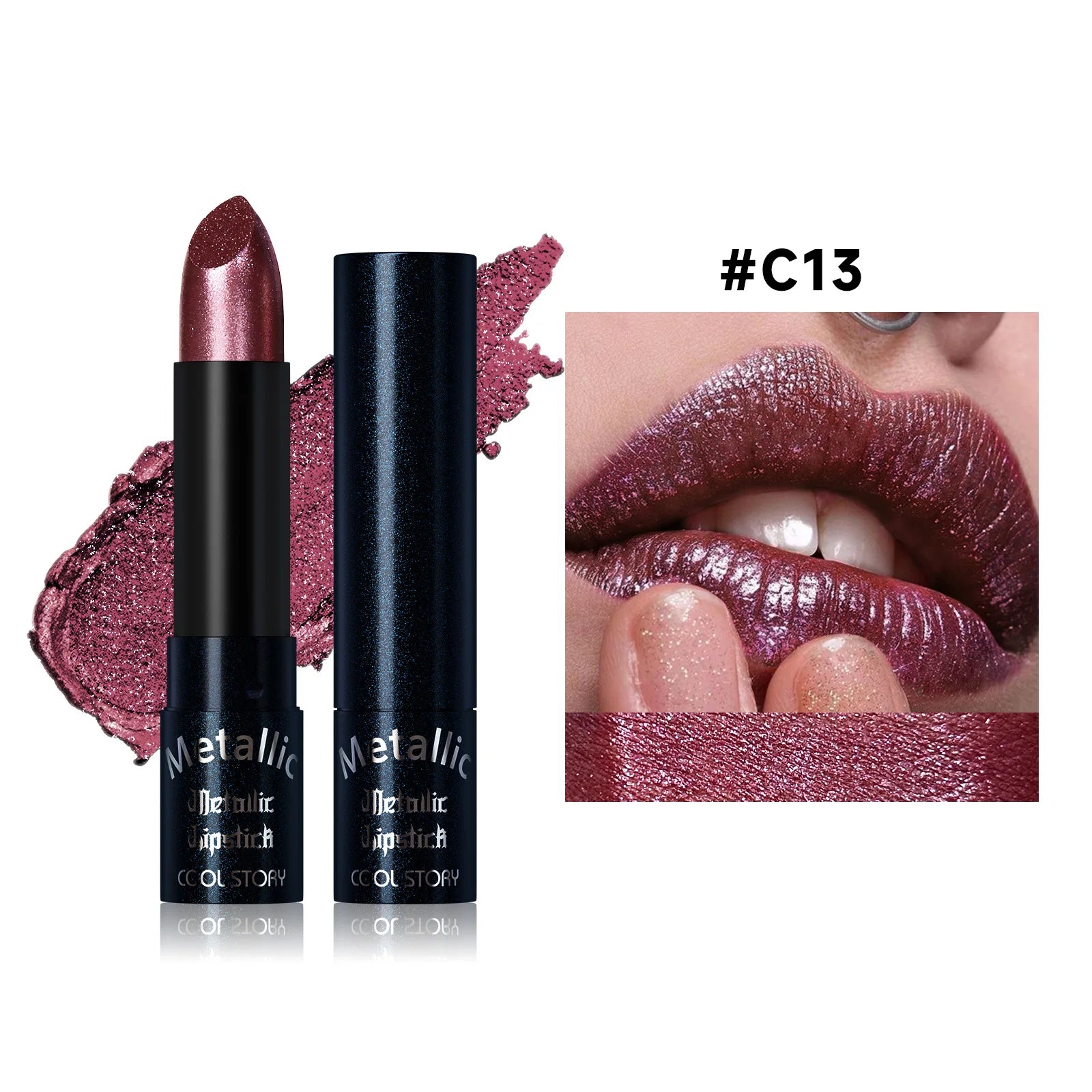 Lipstick – Waterproof – Matte – Pearlescent Pink | KIMLUD