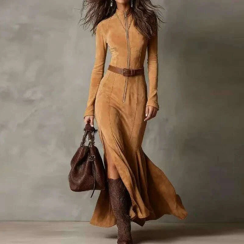 stand-collar-zipper-patchwork-maxi-dress-spring-autumn-women-long-sleeve-chic-party-dress-elegant-simple-ladies-dress-vestidoskimludkimlud-35562983