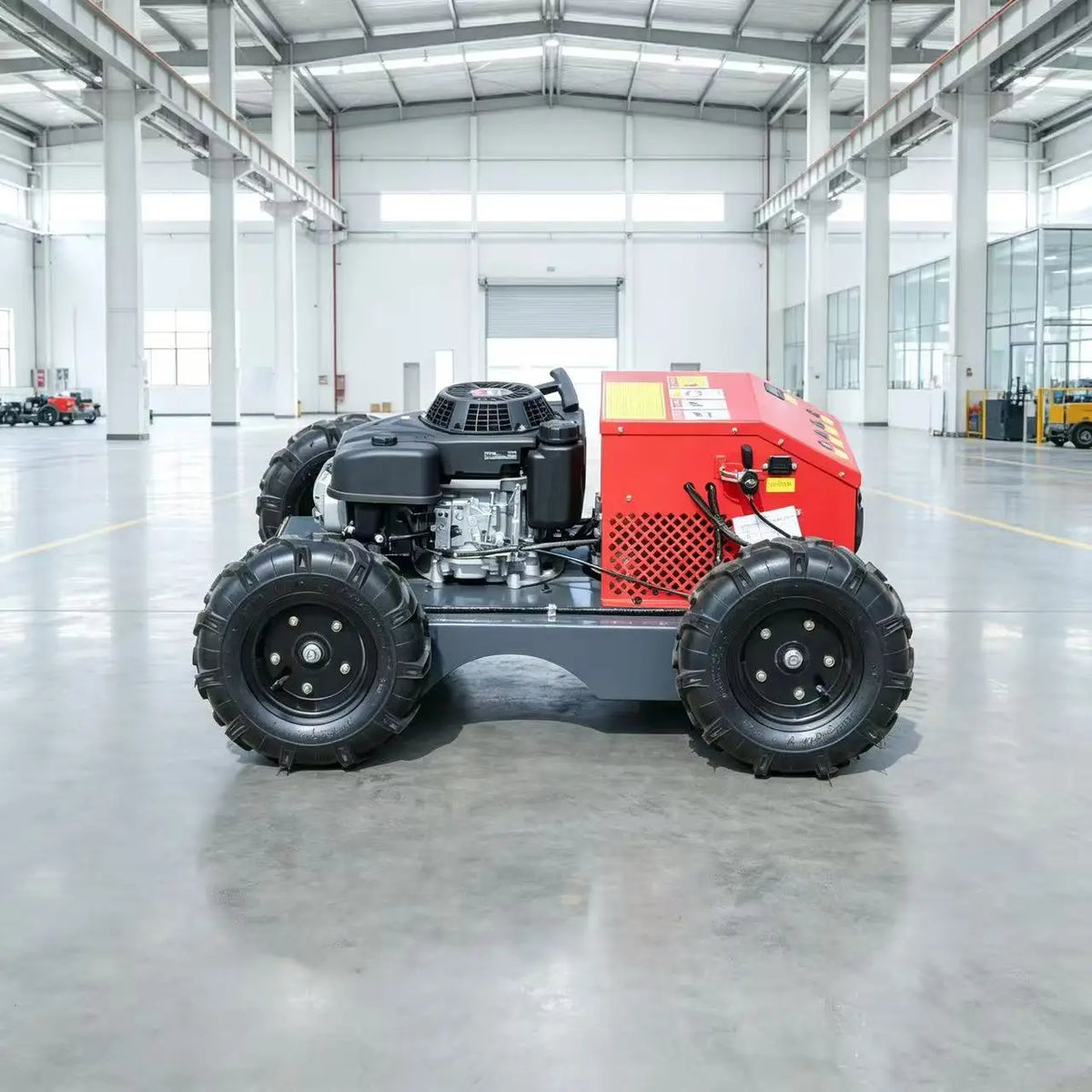 Remote-Controlled Lawn Mower – Brushless Motor – Rechargeable | KIMLUD