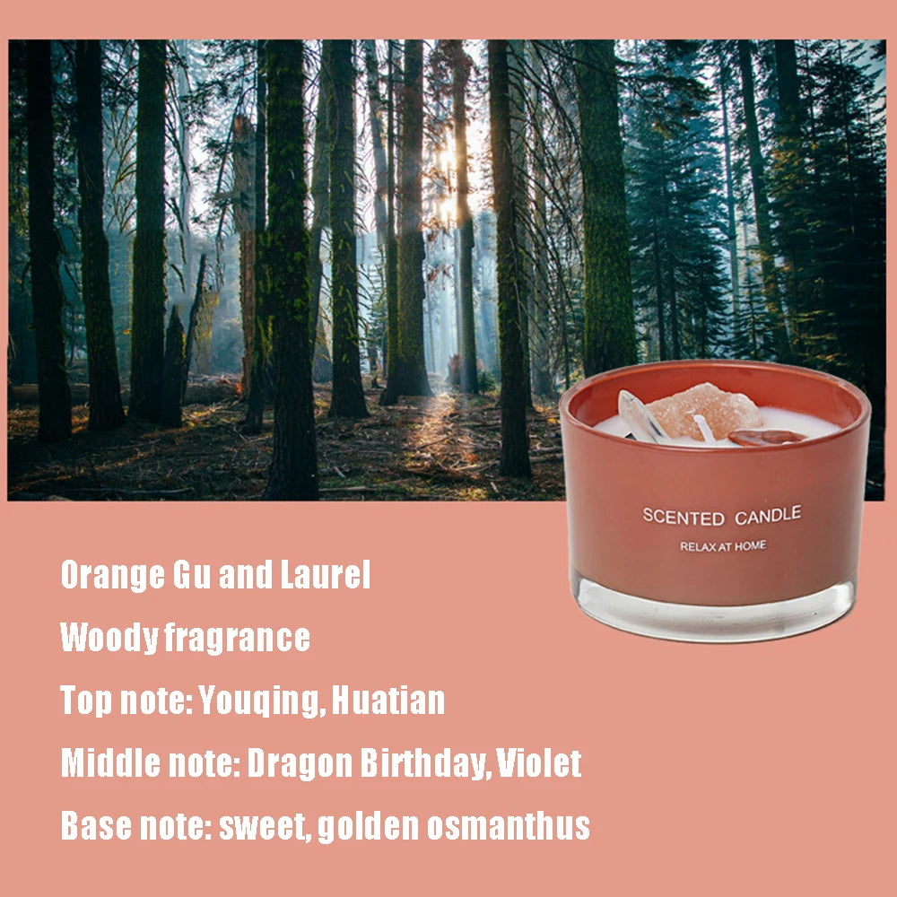 KIMLUD, Scented Wax Candle Smokeless Aromatic Soybean Candles Aromatherapy Wedding Birthday Party Gift 2024 Christmas Home Decoration, KIMLUD Womens Clothes