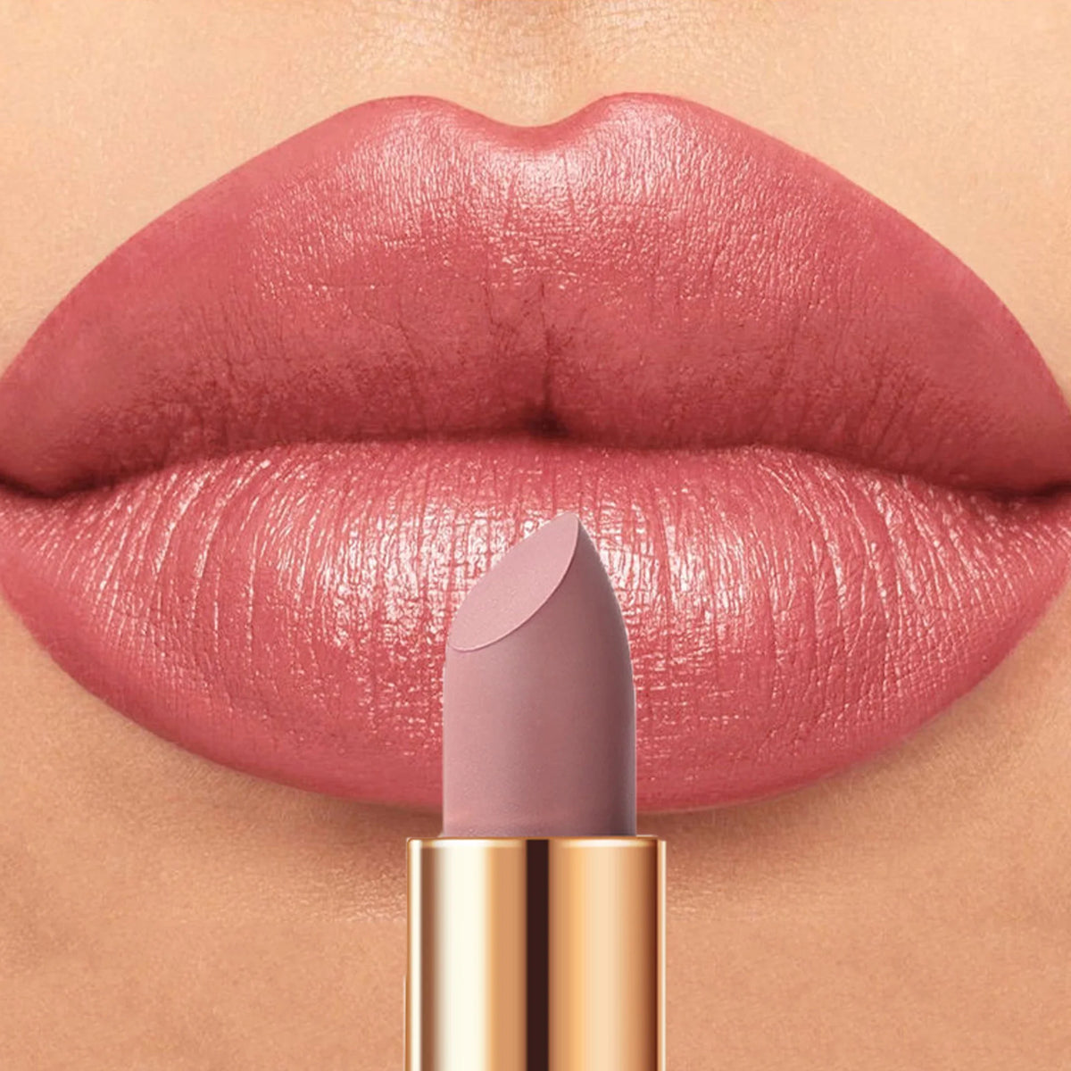 Matte Sexy Nude Red Silky Lipstick 8 Colors Waterproof Long Lasting and Nonstick Cup Moisturizing Lipstick Makeup Cosmetics 4g