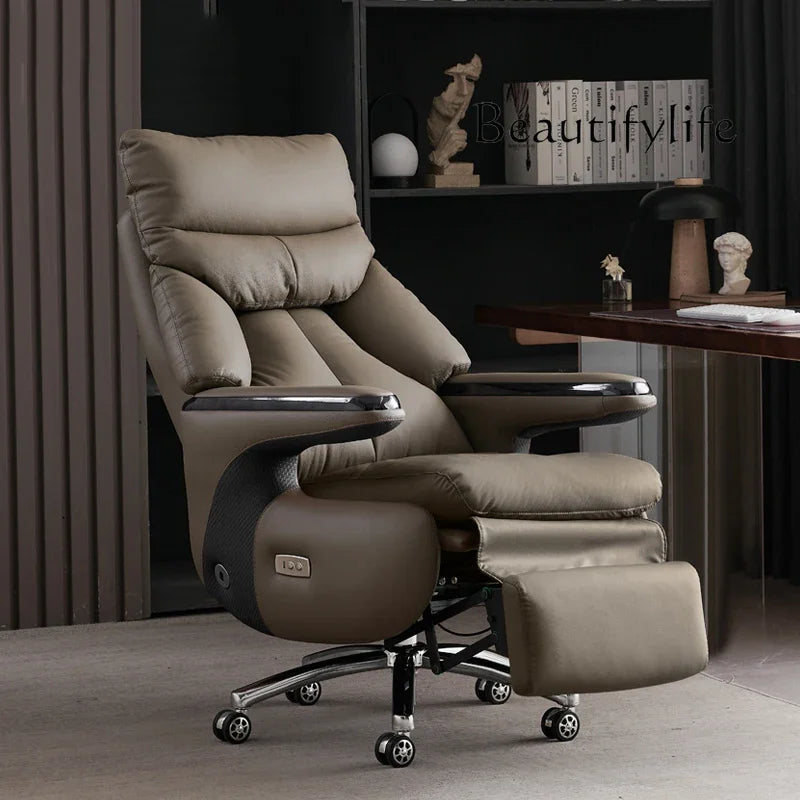 Zero Gravity Executive Chair Ergonomic Rolling — Taupe | KIMLUD