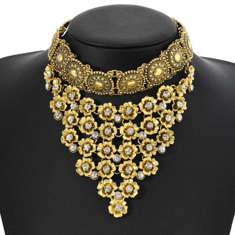 Pendant Necklace – Egyptian Ethnic Style – Zinc Alloy | KIMLUD