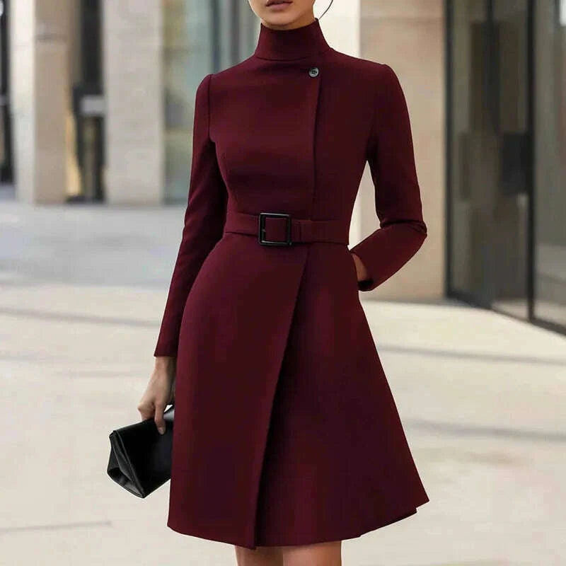 autumn-winter-turtleneck-solid-a-line-dress-elegant-button-high-waist-pocket-office-dress-woman-long-sleeve-casual-party-dresseskimlud-womens-fashion-34624932