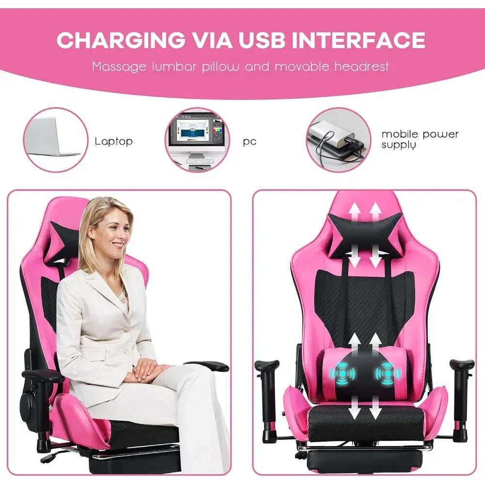 gaming-chair---pink-gamer-chair-with-footrest-racing-esports-computer-chair-massage-lumbar-support-leather-recliner-customizedkimludkimlud-35574544
