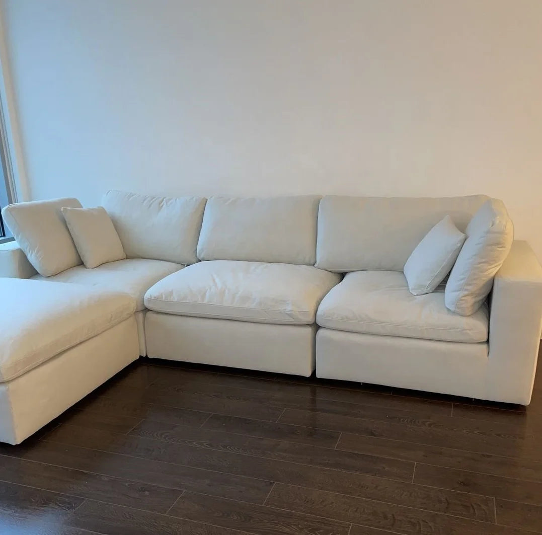 A Modern U-shaped corner sofa furniture Modular combination sofa Luxury sofas and sofas