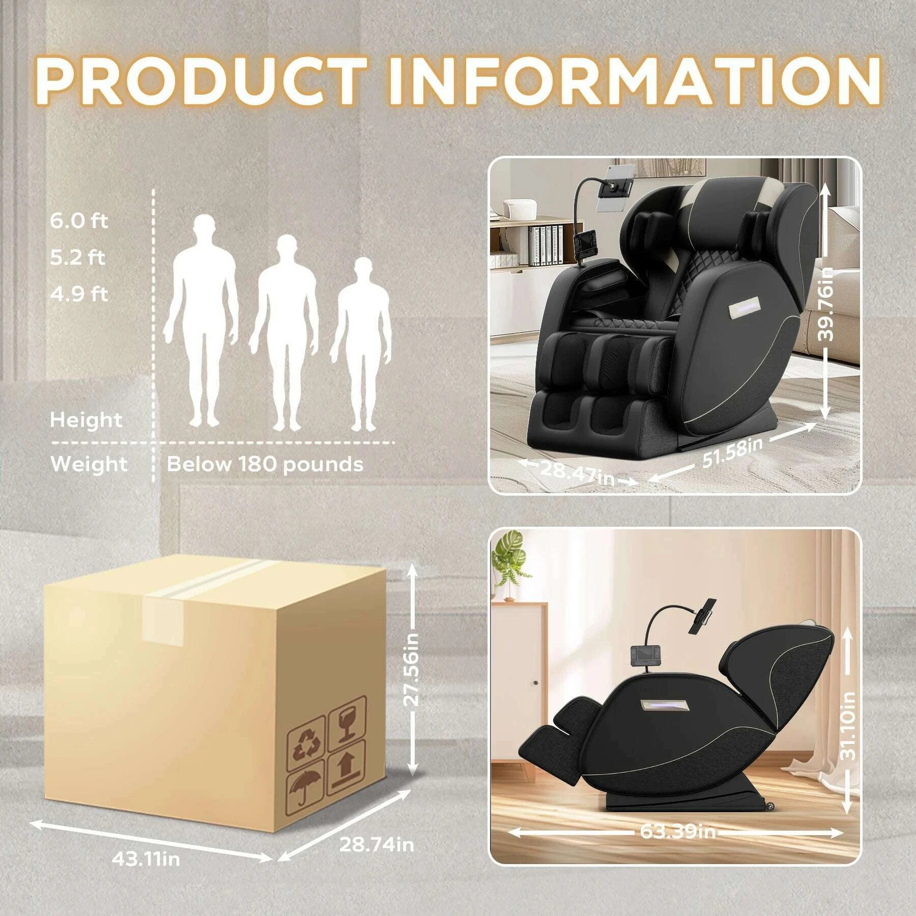 zero-gravity-full-body-massage-chair-with-heating-airbags-foot-roller-touch-screen-–-supports-up-to-180-lbskimlud-womens-fashion-34603993