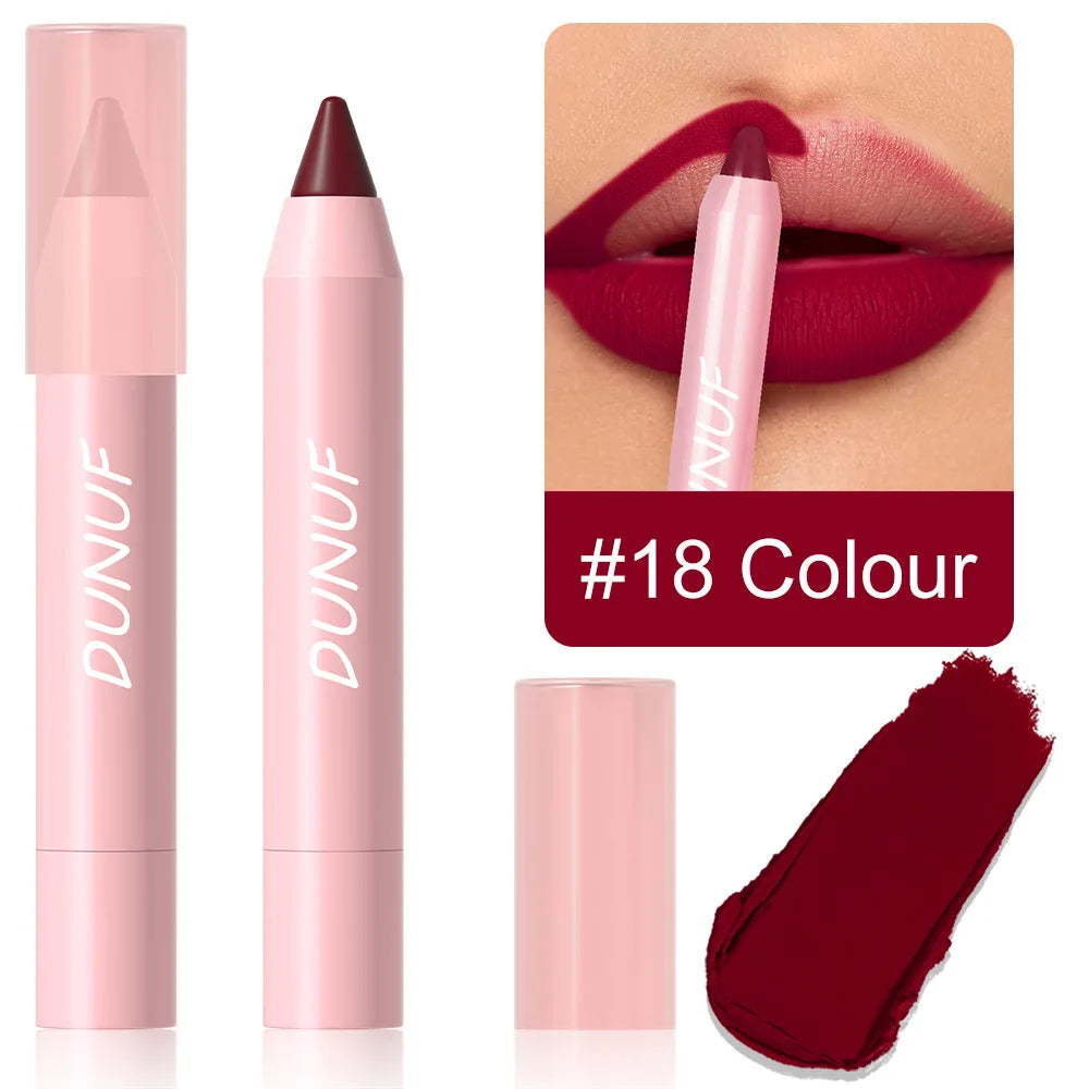 Lipstick Pencil – Waterproof Matte – Pencil – Sexy Red | KIMLUD