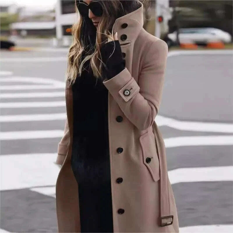 autumn-winter-new-woolen-coat-womens-slim-fit-cardigan-large-coat-women-long-sleeve-single-breasted-stand-collar-trench-coatskimlud-womens-fashion-34624186