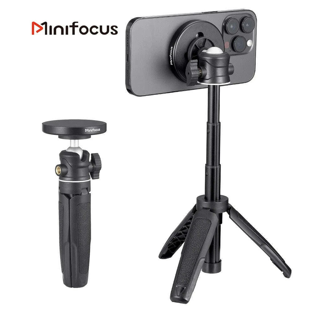 magnetic-smartphone-tripod-for-magsafe-mini-extendable-selfie-stick-360°-ball-head-tripod-stand-handle-grip-for-iphone-14-13-12kimlud-womens-fashion-34604855